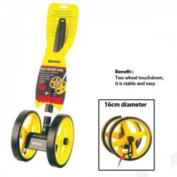 Krisbow KW0103385 Measuring Wheel Dia.16cm (9999m)