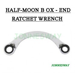 Jonnesway W9411921 Half Moon End Ratchet Wrench