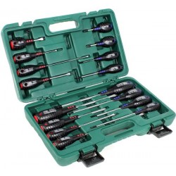 Jonnesway D04PP16S Full Star Screwdriver Set 