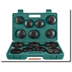 Jonnesway AI050004 Steel Oil Filter Wrench Kit 15 pcs