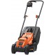 Black Decker 1200W 32cm Lawn Mower Mesin Potong Rumput Dorong Listrik 