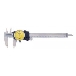 Mitutoyo 505-671 Metric & Imperial 150mm Dial Caliper 0.02 mm