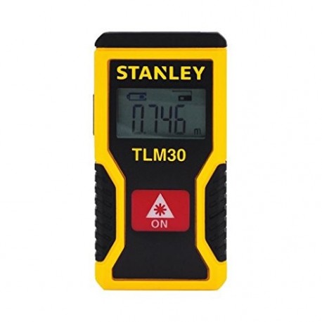 Stanley TLM 30 9m Laser Distance Measurement Yellow (STHT77425)