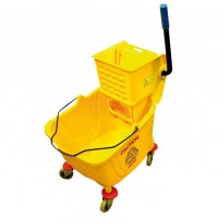 Krisbow KW1801429 Bucket Wringer 36L One Pail Yellow