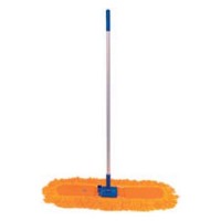 Krisbow KW1800491 Hall Mop Yellow S 18 inch Deluxe Handle 