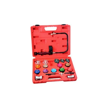 Krisbow KW1900618 Radiator & Cap Pressure Tester Kit 