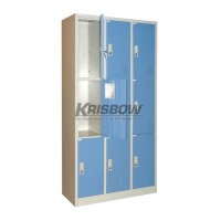 Krisbow KW1700202 Locker 9 Doors Blue 