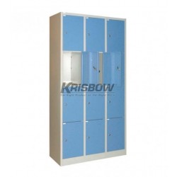 Krisbow KW1700203 Locker 12 Doors Blue