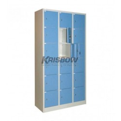 Krisbow KW1700204 Locker 18 Doors Blue