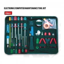 Krisbow KW0101089 Basic Electronic Tool Kit (22pcs)