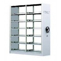 Krisbow 10143931 Mobile Filling Cabinet 2 Bays w/o Door