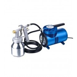 Krisbow Portable Air Compressor 1/4HP With Spraykit (KW1200335)