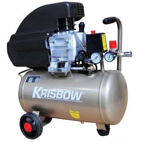 Krisbow Compressor 2HP 24L 8Bar 1PH Direct(KW1300924)