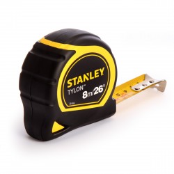 Stanley 30-656 8M/26FT Tape Measure With 25mm Blade 