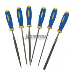 Krisbow KW0300227 Needle File 140mm (6pcs/set)