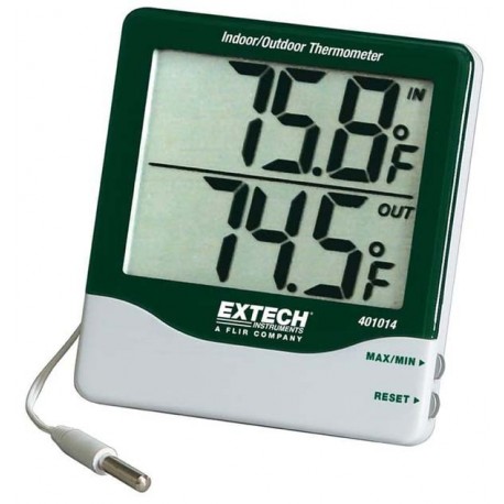 Extech 401014 Big Digit Indoor/Outdoor Thermometer