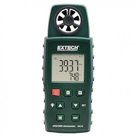 Extech AN510 CMM/CFM Anemometer + Type K