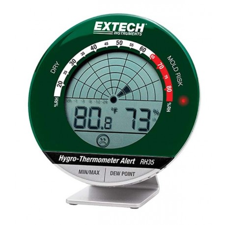 Extech RH35 Desktop Hygro-Thermometer Alert