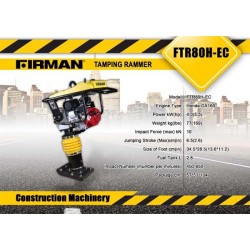 Firman FTR80H-EC Tamping Rammer (HONDA Engine )