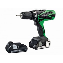 Hitachi DV18DFL Bor Obeng Baterai Cordless Driver Drill 