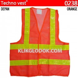 Technovest 0238 Orange Rompi Safety