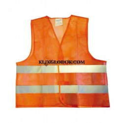 Krisbow KW1000399 Safety Vest Mesh All Size Orange 