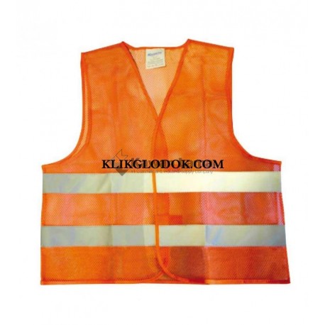 Krisbow KW1000399 Safety Vest Mesh All Size Orange 