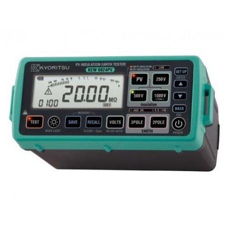 Kyoritsu KEW 6024PV PV Insulation Earth Tester