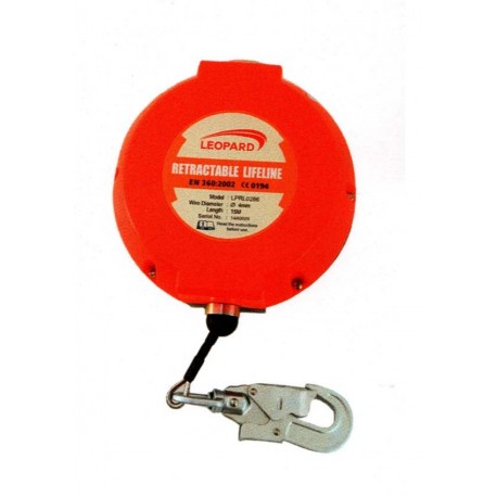 Leopard Safety Retractable Lifeline LP 0286