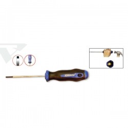 Krisbow KW0101866 Go-Thru Screwdriver (-) 14x250mm