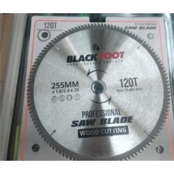 Blackfoot 10inch x 1.06/2.4 x 120T Mata Potong Kayu dan Aluminium