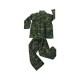 Krisbow KW1000531 Rainsuit Pvc (M) Camouflage