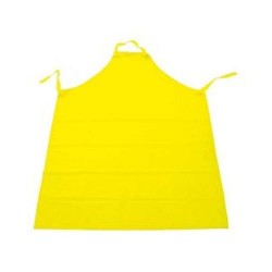 Krisbow KW1000470 Apron Yellow Pvc