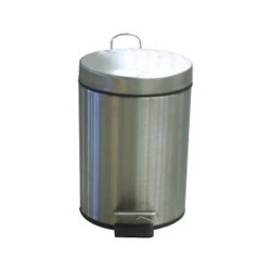 Krisbow KW1800468 Tempat Sampah Stainless Round 5 Liter 