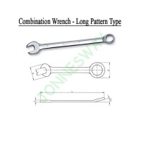 Jonnesway W26410PR Combination Wrench Long Pattern 10MM