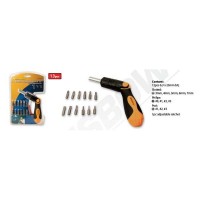 Krisbow KW0102649 Ratchet Obeng Set (13pcs)