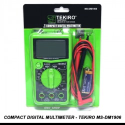 Tekiro Compact Digital Multimeter MS-DM1906 144 X 80 X 35mm