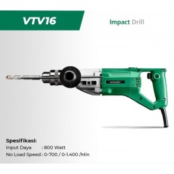 Hikoki VTV16 Impact Drill Bor Tembok Listrik