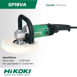 Hikoki SP18VA 180mm Polisher Mesin Poles Listrik 