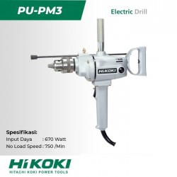 Hikoki PU-PM3 Drill Bor Tangan Listrik Non Impact 