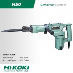 Hikoki H50 Demolition Hammer Mesin Bobok Listrik 