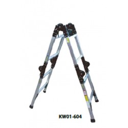 Krisbow KW0100604 Tangga Lipat Adjustable 2.6m Aluminium