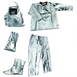 Krisbow Fire Suit Resistant Aluminized SRFSALUM 10111975