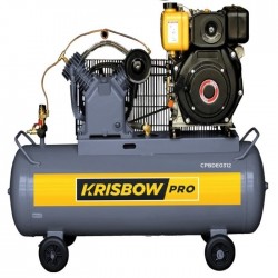 Krisbow 10050367 Compressor 3Hp 120L 12Bar Diesel