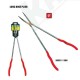 Krisbow KW0101388 Panjang Nose tang 0deg 16in