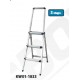 Krisbow KW0101833 Step Ladder W/Hdl 3 Step 0.8m Aluminum