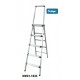 Krisbow KW0101835 Step Ladder W/Hdl 5 Step 1.3m Aluminum