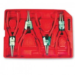 Krisbow KW0101675 Inside/Outside Circlip tang Set 7in