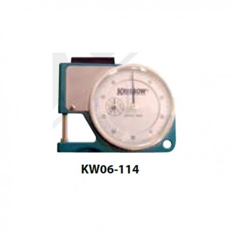 Krisbow KW0600449 Dial Thickness Gauge Pocket