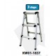 Krisbow KW0101837 Step Ladder W/O Hdl 3 Step 0.8m Aluminum